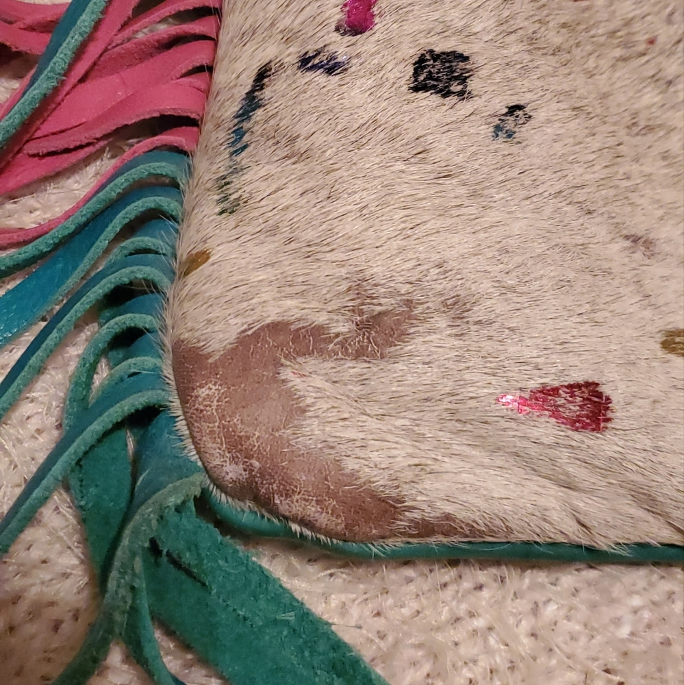 American Darling Purse (Pink/Teal) - Picture 2 of 6